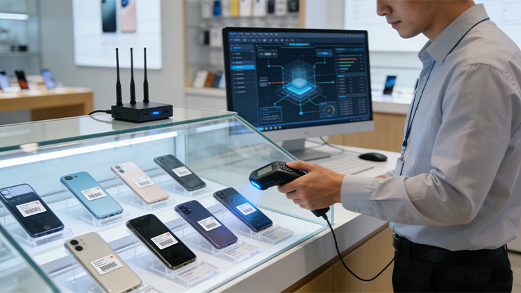 rfid手机门店系统AI图